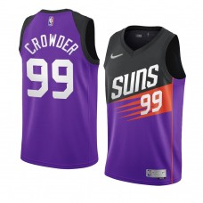 Phoenix Suns 2021 Jae Crowder Earned Edition Swingman Jersey Purple