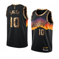 Phoenix Suns Jalen Smith Python Skin 2021 Exclusive Edition Jersey Black