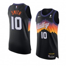 Phoenix Suns Jalen Smith City Edition Authentic Jersey Black