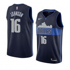 James Johnson Dallas Mavericks Statement Jersey Navy