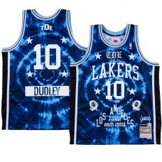 Jared Dudley Los Angeles Lakers BR Remix ScHoolboy Q Limited Edition Jersey Blue