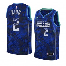 Dallas Mavericks #2 Jason Kidd Select Series Camo Jersey Royal