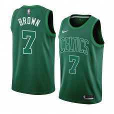 Jaylen Brown Boston Celtics Earned Jersey Green