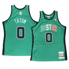 Jayson Tatum Boston Celtics Hardwood Classics Throwback Jersey 2007-08 Green