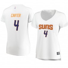 Suns Jevon Carter Women's Association Edition Player Jersey White