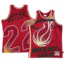 Miami Heat Jimmy Butler Blown Out Swingman Jersey Red