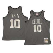 Boston Celtics Jo Jo White Metal Works Swingman Jersey Gray