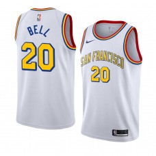 Golden State Warriors Jordan Bell Classic Edition Swingman Jersey White