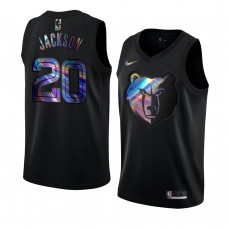 Black Memphis Grizzlies Josh Jackson Iridescent HWC Collection 2021 Limited Jersey