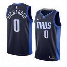 Josh Richardson Dallas Mavericks Earned Edition Jersey Navy