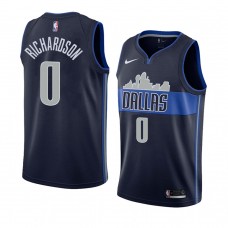 Dallas Mavericks Josh Richardson Statement 2020 Trade Jersey Navy