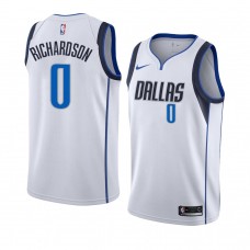 Dallas Mavericks Josh Richardson Association 2020 Trade Jersey White