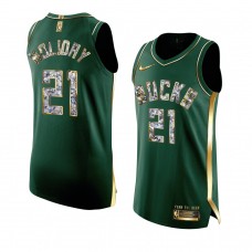 Jrue Holiday Milwaukee Bucks 2022 NBA Playoffs Jersey Green Men