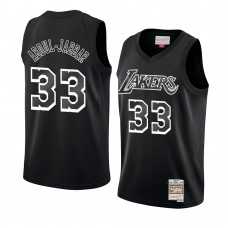 Kareem Abdul-Jabbar Los Angeles Lakers Hardwood Classics Jersey Black