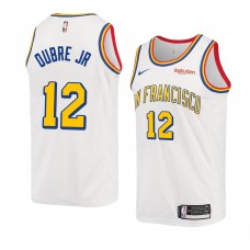 Kelly Oubre Jr. Golden State Warriors Classic Edition Jersey Swingman Badge White