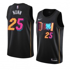 Miami Heat Kendrick Nunn City Edition Swingman Jersey Black