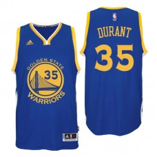 Golden State Warriors# 35 Kevin Durant 2016-17 Away Blue Jersey