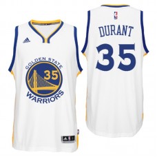 Golden State Warriors# 35 Kevin Durant 2016-17 Home White Jersey