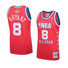 Los Angeles Lakers Kobe Bryant 2003 All-Star Hardwood Classics Authentic Jersey Red