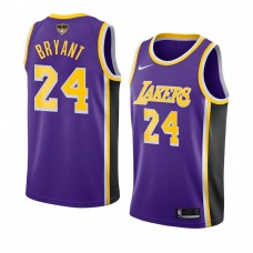 Kobe Bryant Los Angeles Lakers 2020 NBA Finals Bound Statement Jersey Purple