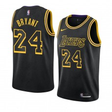 Kobe Bryant Los Angeles Lakers City Honors Kobe Jersey Black