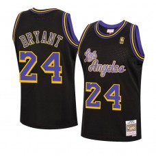 Kobe Bryant Los Angeles Lakers Reload Hardwood Classics Jersey Black