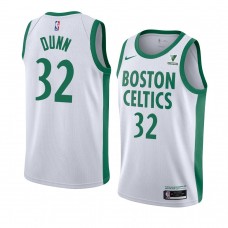 Boston Celtics 2021 Kris Dunn City Edition player Jersey White