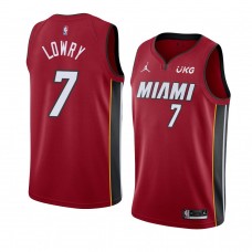 Miami Heat Kyle Lowry Statement Edition Jersey Red