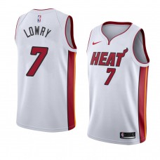 Miami Heat Kyle Lowry Association Swingman Jersey White