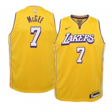 Youth Los Angeles Lakers JaVale McGee Gold Jersey - City Edition