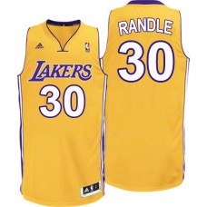 Los Angeles Lakers #30 Julius Randle Revolution 30 Swingman Home Yellow Jersey