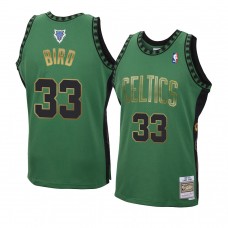 Boston Celtics Larry Bird Hardwood Classics Special Edition Jersey Green