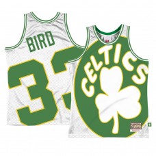 Boston Celtics Larry Bird Big Face 2.0 Swingman Jersey White