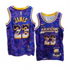 Los Angeles Lakers LeBron James Select Series MVP Swingman Jersey Purple