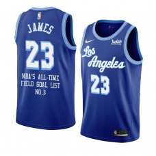 Los Angeles Lakers LeBron James Special Commemoration Jersey Swingman Blue