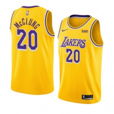 Lakers Mac McClung Men's Icon Edition Jersey Gold