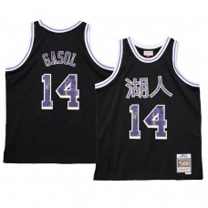 Marc Gasol Los Angeles Lakers 2021 Lunar New Year Jersey OX Black