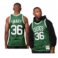 Boston Celtics Marcus Smart Wild Life HWC Swingman Jersey Green