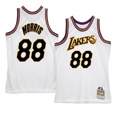 Los Angeles Lakers Markieff Morris Hardwood Classics Reload 2.0 Jersey White