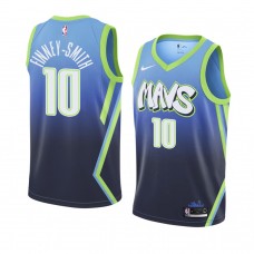 Men's Dallas Mavericks Dorian Finney-Smith Blue Jersey - City Edition