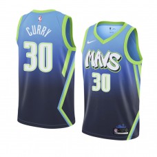 Men's Dallas Mavericks Seth Curry Blue Jersey - City Edition