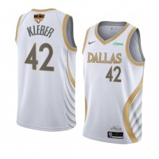 Dallas Mavericks Maxi Kleber 2021 NBA Playoffs Jersey White