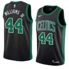 Men's 2018 Boston Celtics #44 NBA Draft First Round Pick Black Robert Williams III Statement Jersey