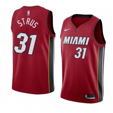 2020-21 Miami Heat Max Strus Statement 2020 Trade Jersey