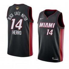 Miami Heat Tyler Herro 2020 NBA Finals Bound Black Lives Matter Jersey