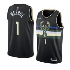 2020-21 Milwaukee Bucks Sam Merrill Statement Jersey