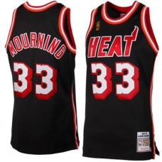 Mitchell & Ness Alonzo Mourning Miami Heat 1996-1997 Throwback Swingman Black Jersey