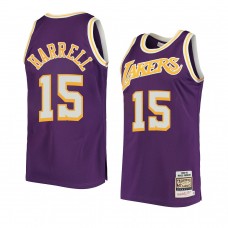 Montrezl Harrell Los Angeles Lakers 1984 Hardwood Classics Authentic Jersey Mitchell & Ness 1984 Purple