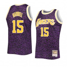 Los Angeles Lakers Montrezl Harrell Wildlife Hardwood Classics Jersey Purple