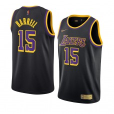 Los Angeles Lakers #15 Montrezl Harrell Earned Edition Swingman Jersey Black